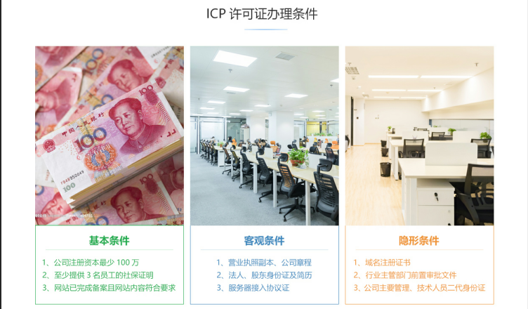 乌鲁木齐ICP许可证办理条件